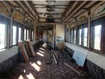 Everett RR parlor-diner interior